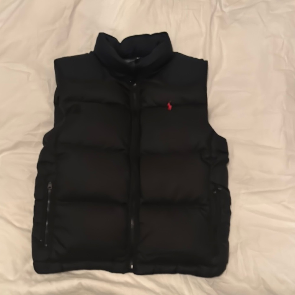 Polo Ralph Lauren Black Quilted Puffer Vest